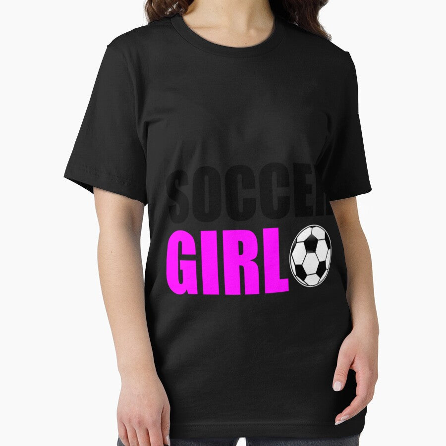 Soccer Girl Essential T-Shirt by rosaliarlwsa