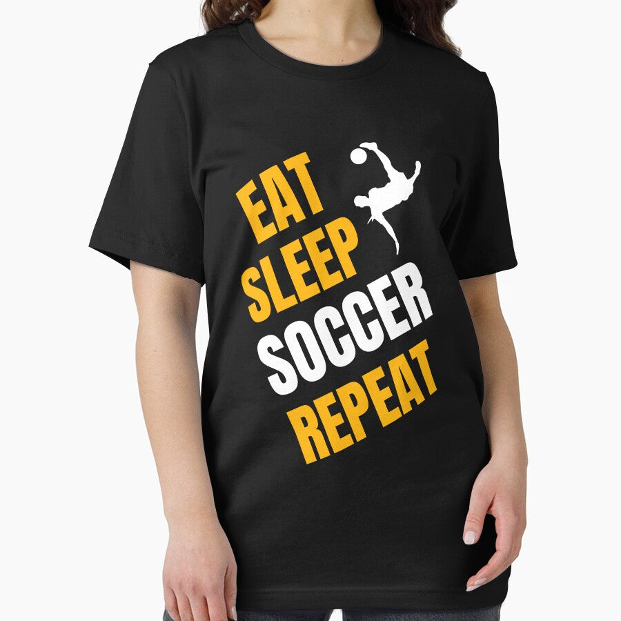 Eat Sleep Soccer Repeat by 87-Aesthetics