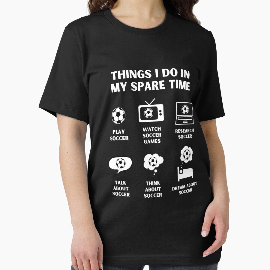 Things I Do In My Spare Time Soccer player by megahamdesigns