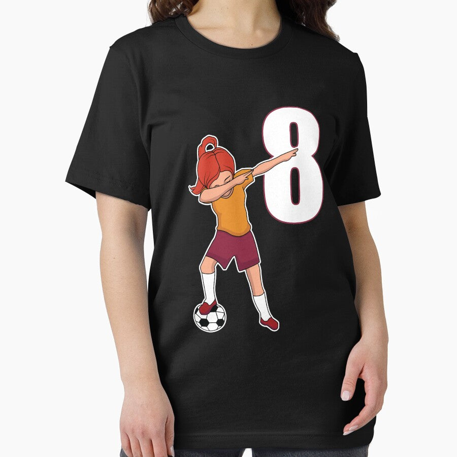 Awesome Soccer Player Number 8 Soccer Athlete Athletic Sports Team by VollLaser