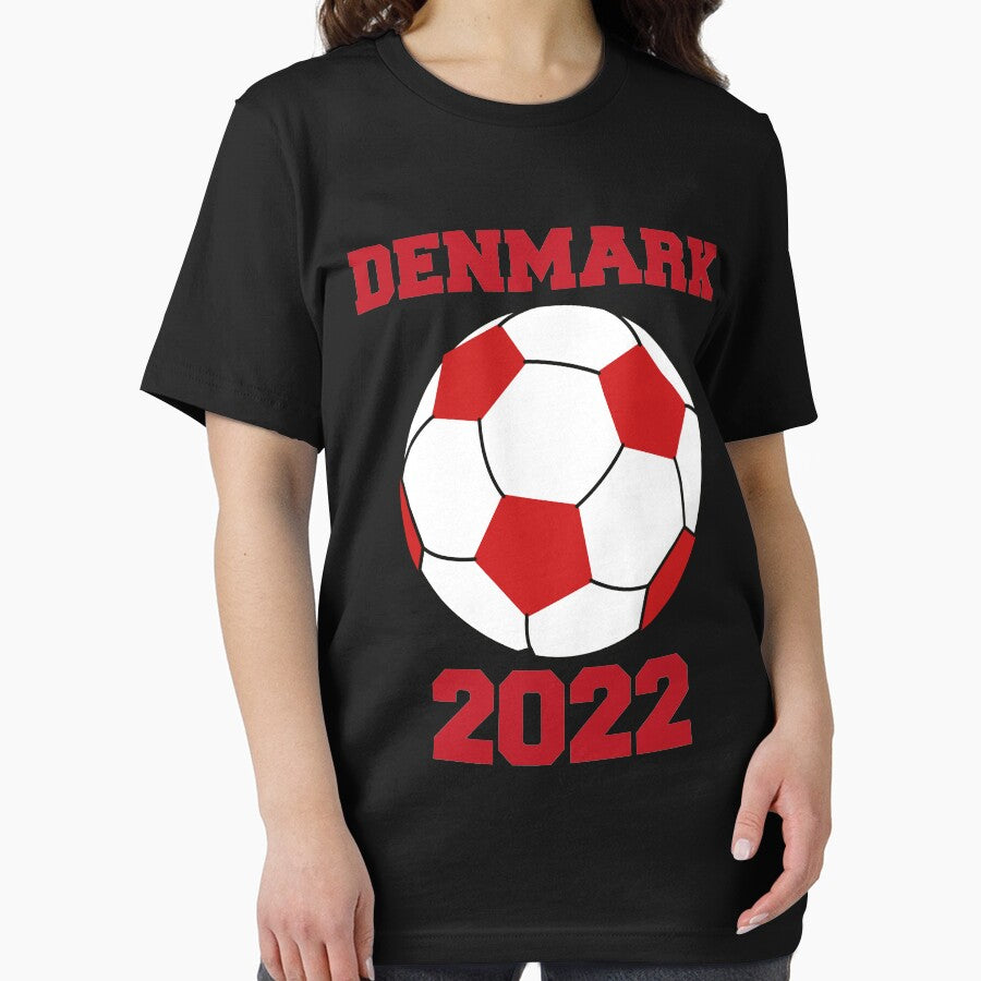 Denmark Soccer Ball Flag 2022 - Danish Football Lovers by MGHdesign