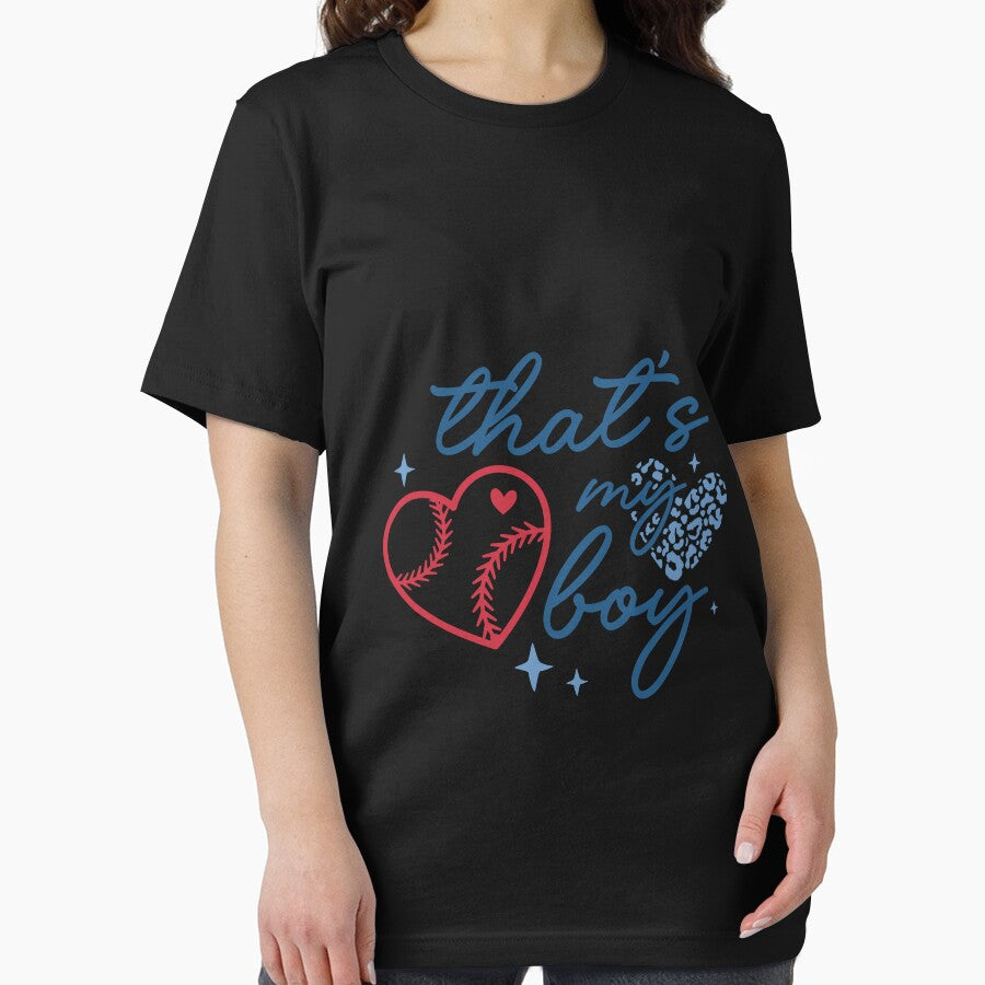 That's my boy Baseball Sideline Social Club Baseball, baseball graphic tee, mom baseball by Yasserlaa