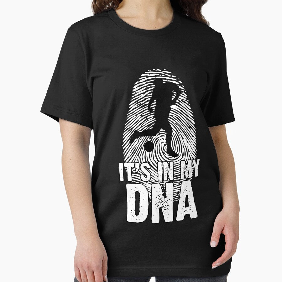 It's In My DNA Cool Soccer Football Player Family Pride by Nessshirts