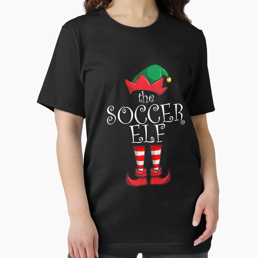 Soccer Elf Matching Family Christmas Party Pajama Soccer Elf Gear by DynamicDesign