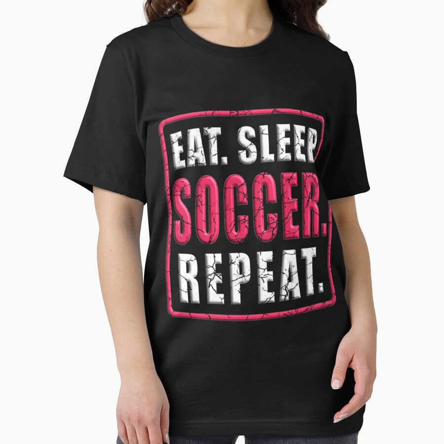 Eat Sleep Soccer Repeat Classic T-Shirt by cohenashl6