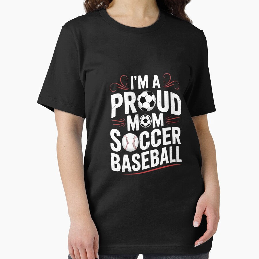 I'm a Proud Soccer Baseball Mom - Combined Sports by MathisBellanger