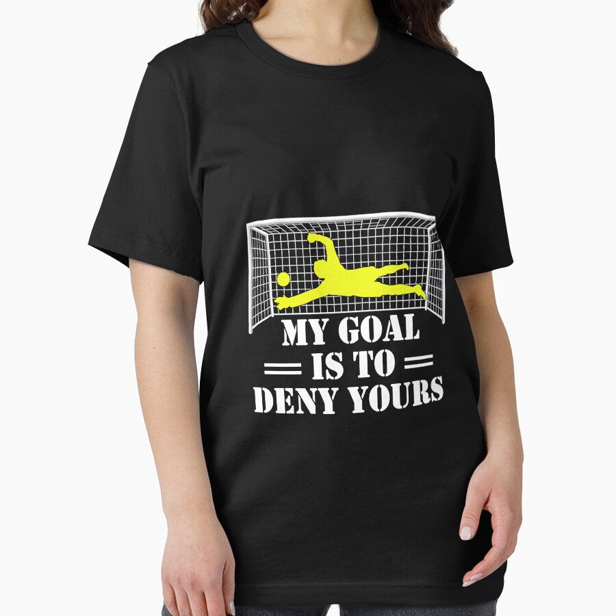My Goal Is To Deny Yours Cute Soccer Goalie Keeper Funny by nubaca2311