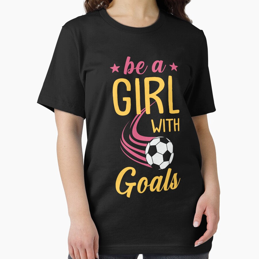 Soccer Girl Motivation Be A Girl with Goals by tmerchtrends