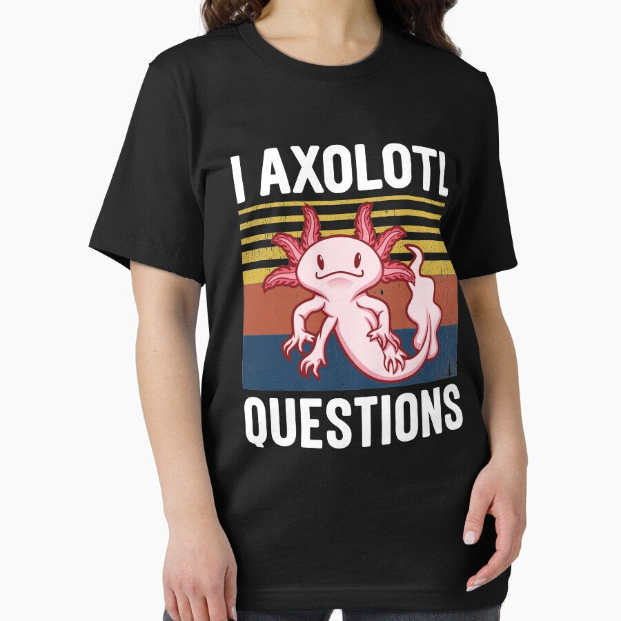 I Axolotl Questions Vintage Gift Idea by Tatus Brinal