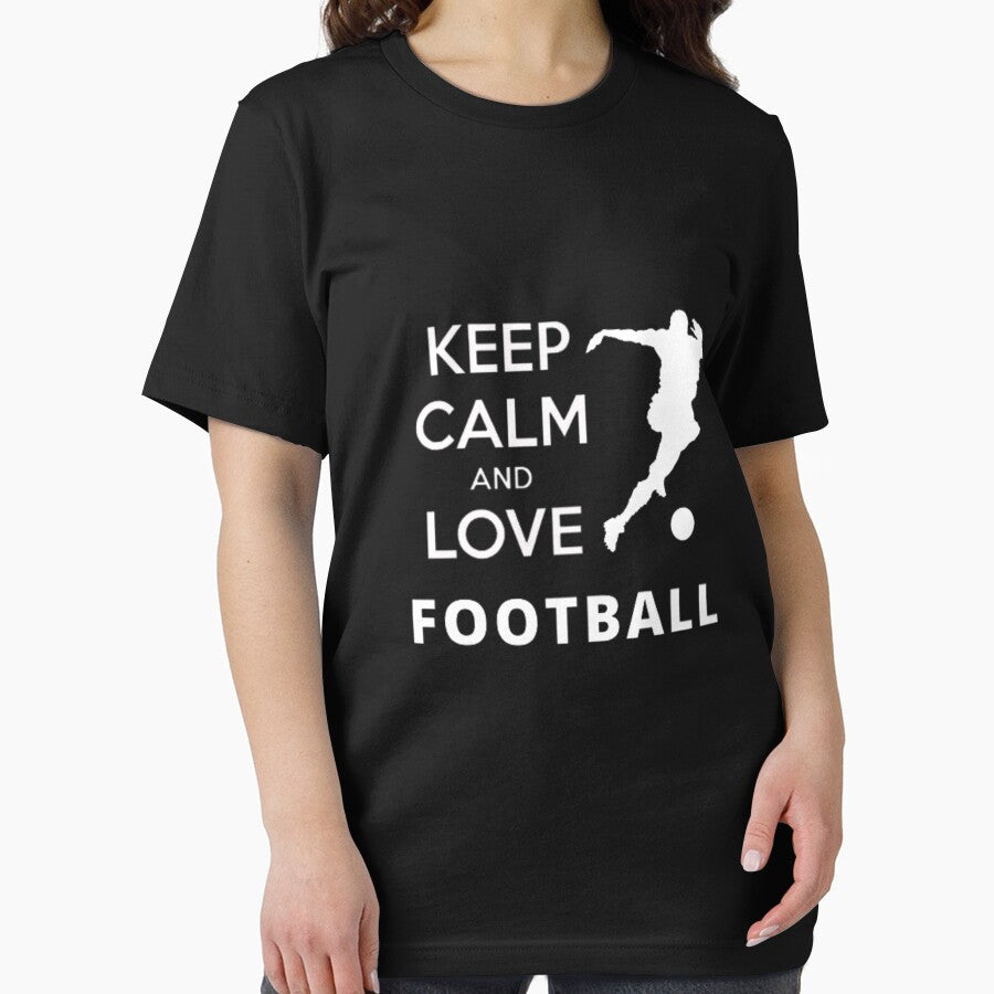 Keep calm and love football for football lovers gifts by BestDesign87