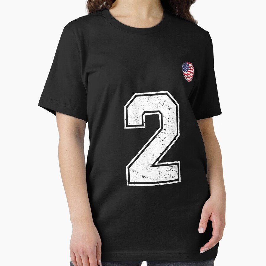 Soccer player Jersey number 2 Usa Fans by RoyesButler