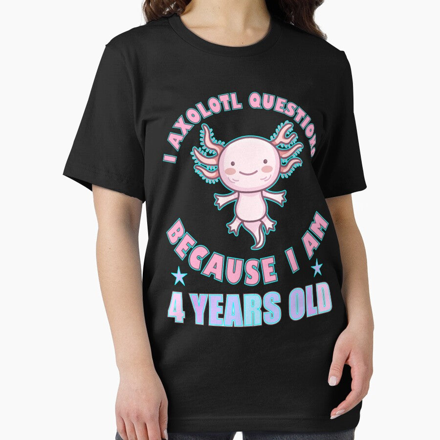 I Axolotl Questions I Am 4 Years Old by artfulnotebook
