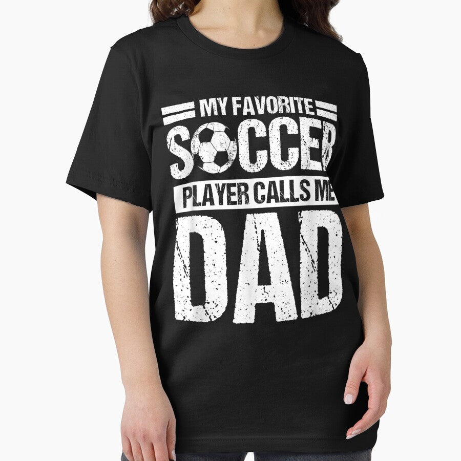 My Favorite Soccer Calls Me Dad Fathers Day Gift Son by VegaStudio