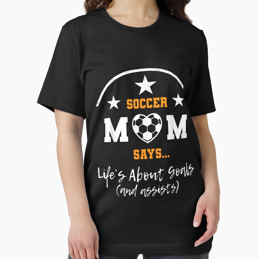 Soccer Mom Womens Lifes About Goals Soccer Mom by ZacharyCBritton