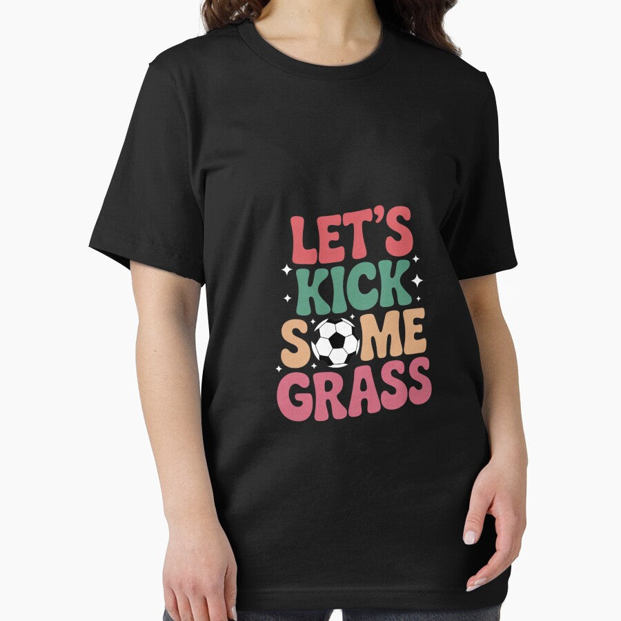 Soccer Mom Fan  Let's Kick Some Grass Soccer Season by MicanCuteStore
