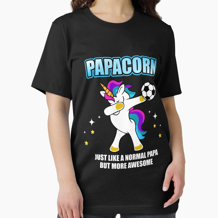 Papacorn - Papa Unicorn Football Dabbing Unicorn by Ibu83