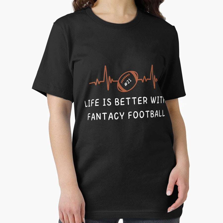 Life Is Better With Fantasy Football Nurse Heartbeat by Artpawsy