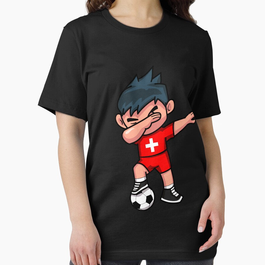 Soccer Boy Dabbing Switzerland by melsens