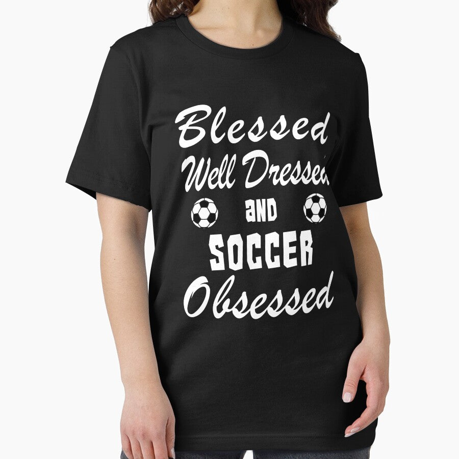 Soccer Player Birthday Blessed Dressed Obsessed by smily-tees
