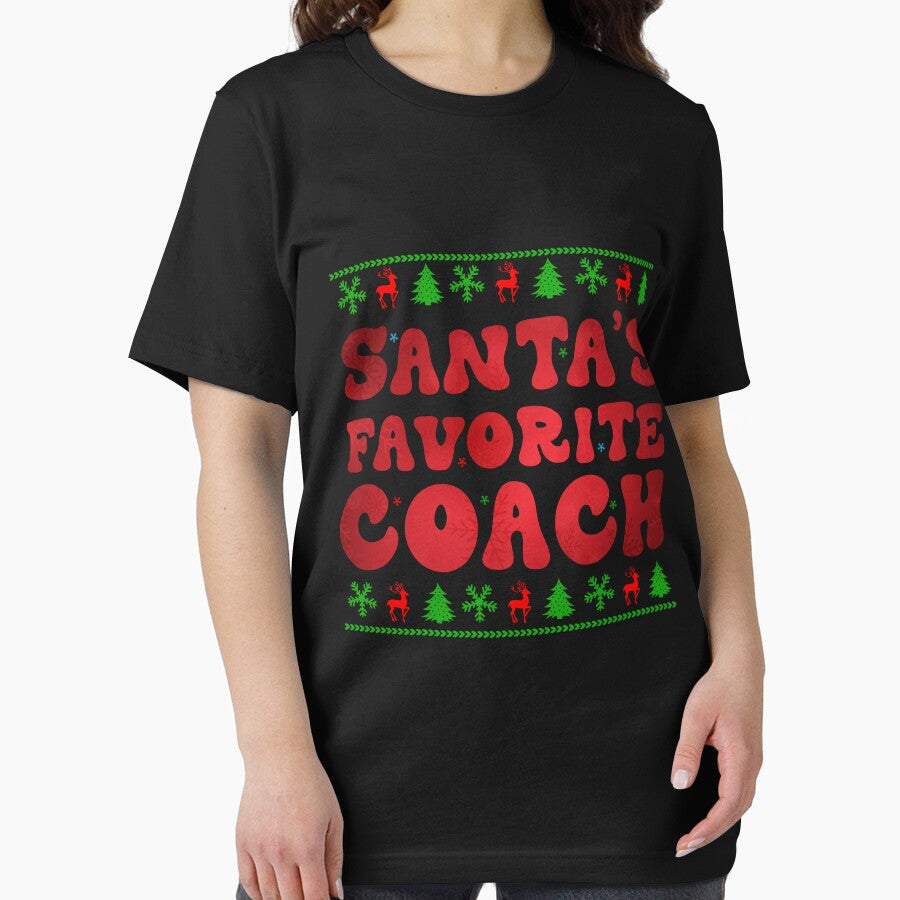 Santa's Favorite Coach Christmas Football baseball Handball Coach by Be Cool (5.0) ⭐⭐⭐⭐⭐