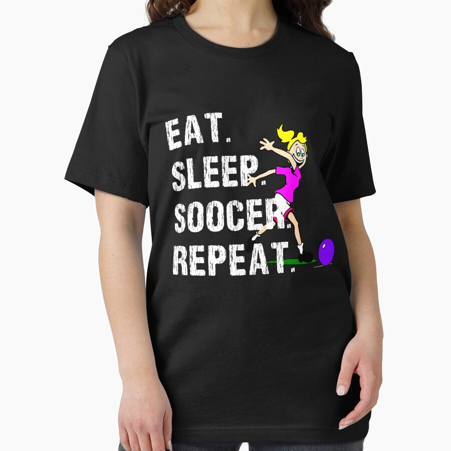 Eat Sleep Soccer Repeat Girl by cimibaka25