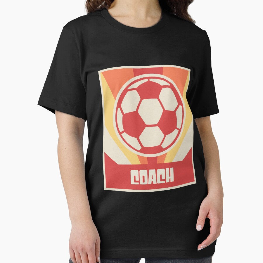 COACH - Vintage Style Soccer Coach Poster by Jam Jar