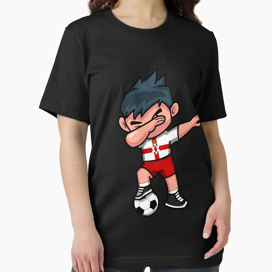 Soccer Boy Dabbing Northern Ireland by melsens