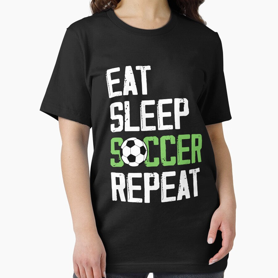 Eat Sleep Soccer Repeat Cool Sport Player by Phoebeys