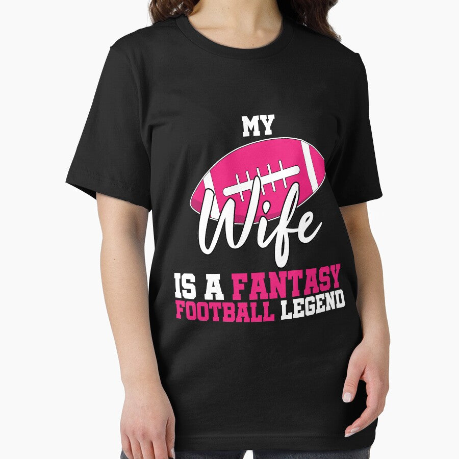 Football Wife T-shirt by 3familyllc