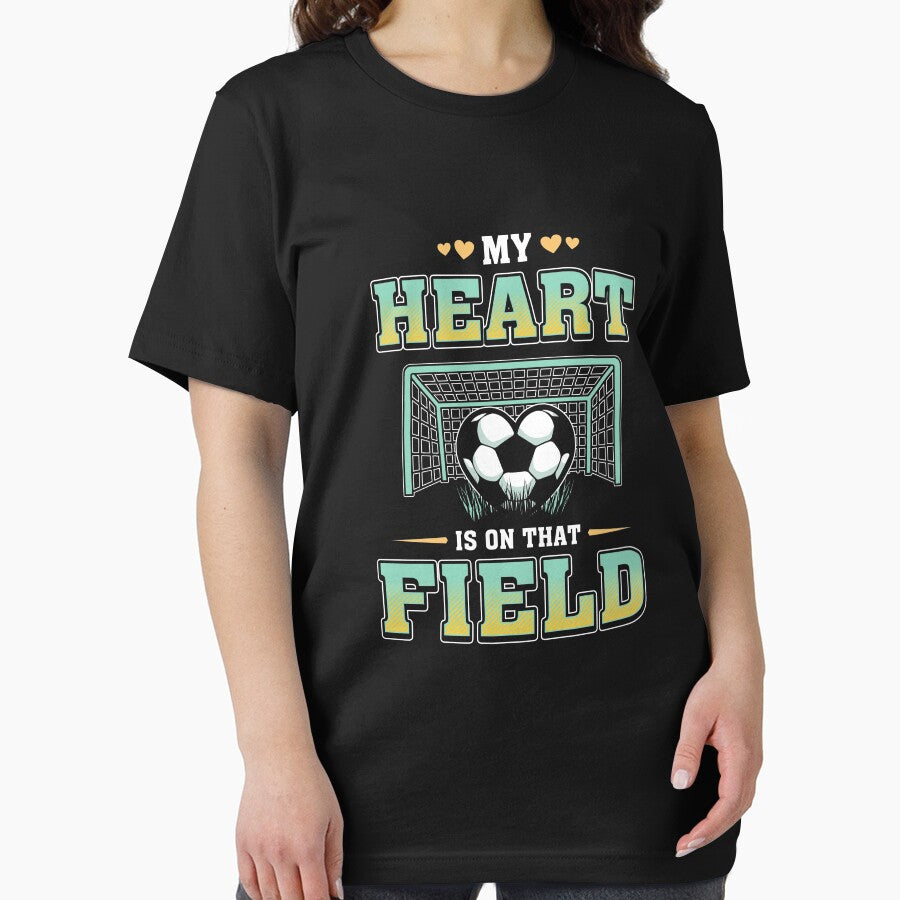 My heart is on that field - soccer lover by Captain Mood