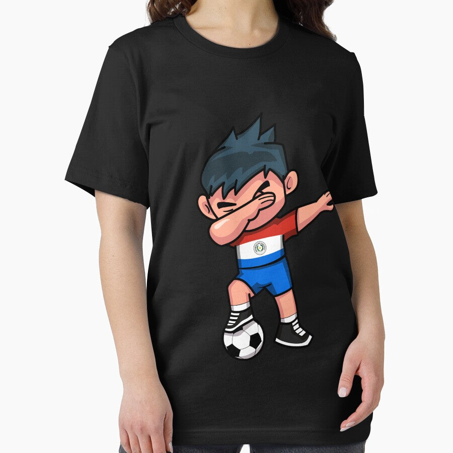 Soccer Boy Dabbing Paraguay by melsens
