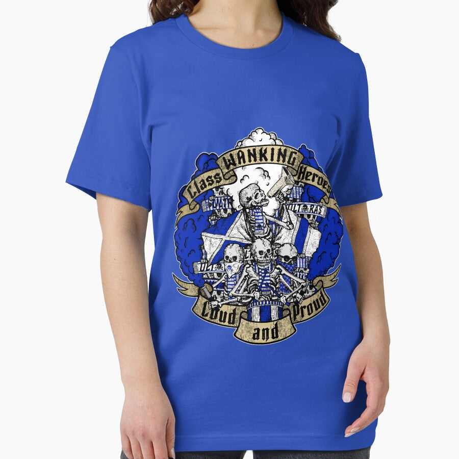 LOUD AND PROUD! (white and blue edition) ULTRAS by boozecruisecrew