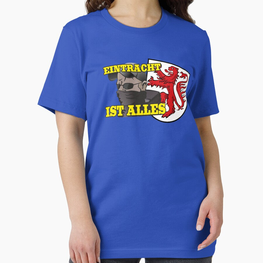 Eintracht is all hooligan fan t-shirt by GAS-Designs