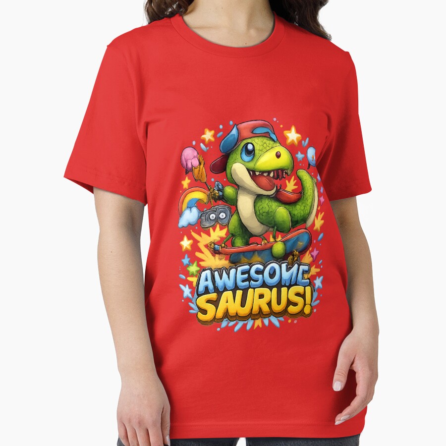 Awesome Saurus by JOSHUAWAYLAND