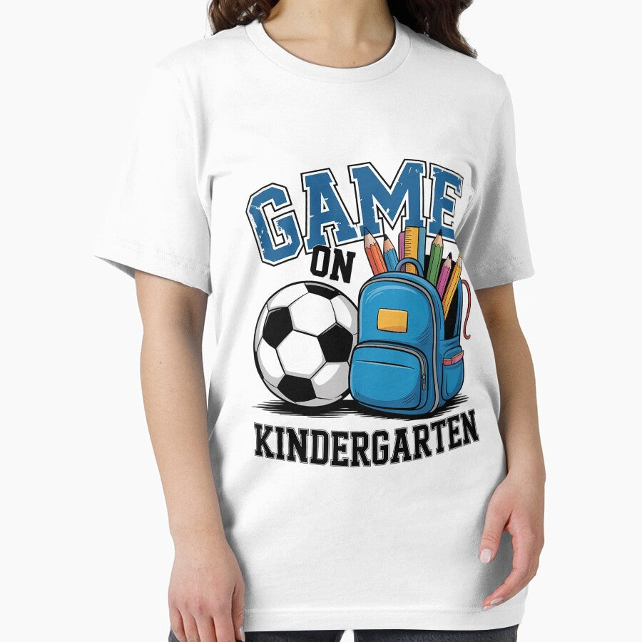 Games On Kindergarten Soccer Lover First Day Of School by SIGORDESIGN