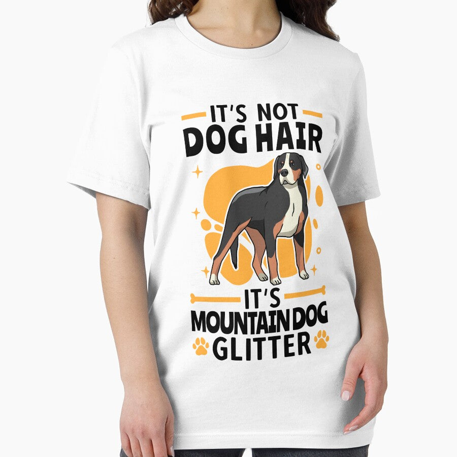 This is Mountain Dog Glitter Swiss Mountain Dog by madgrfx