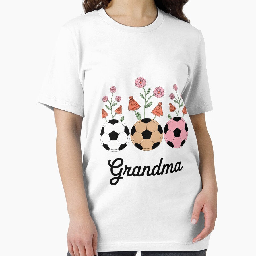 Soccer Grandma Wildflower Floral Spring For Women by lavethediso