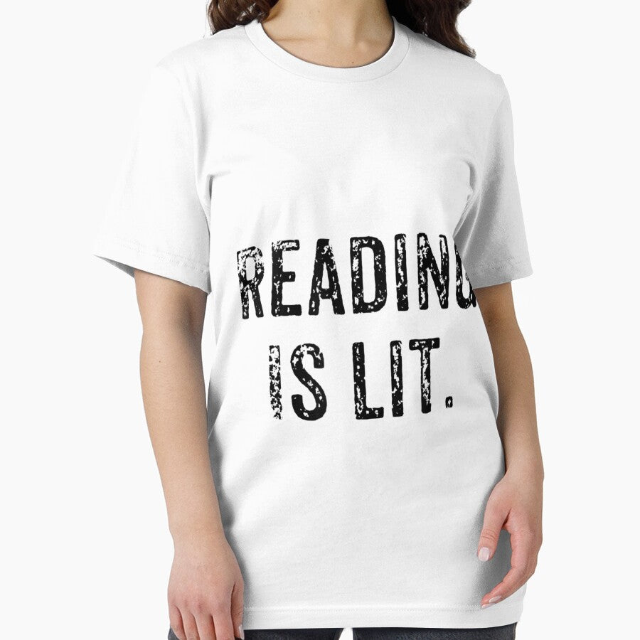 Funny Reading Is Lit English Teacher Book Gift by RonaldHahna