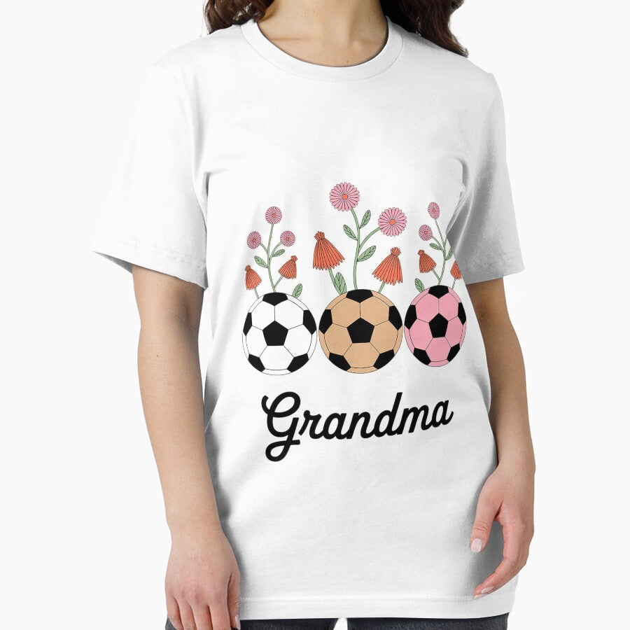 Soccer Grandma Wildflower Floral Spring For Women by chaeningplan