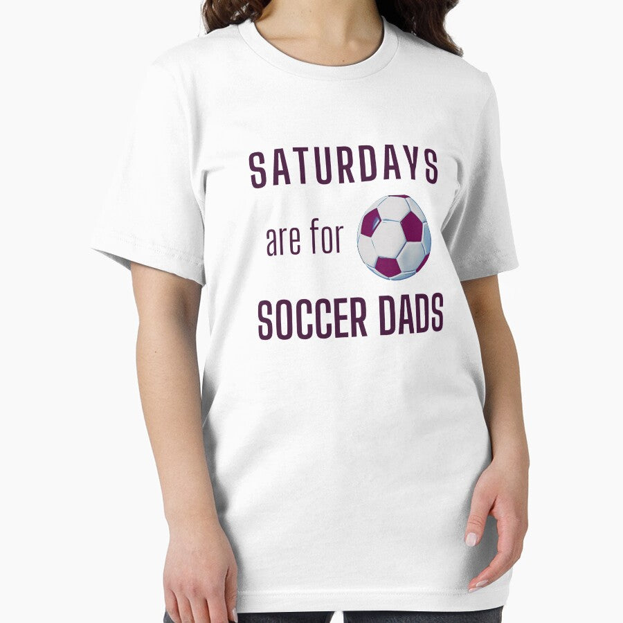 Saturdays Are For Soccer Dads - Dark Burgundy by ryanwfraser