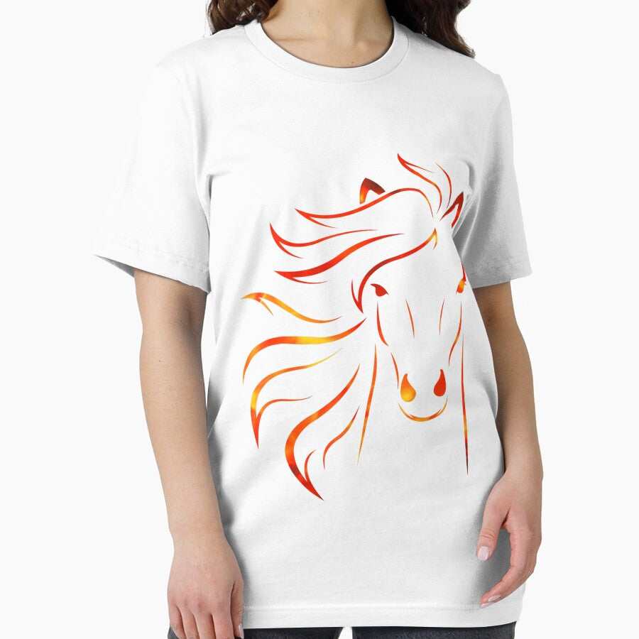 Esquireian Fire Horse Funny Horses Animal Lover by EmilyPippin