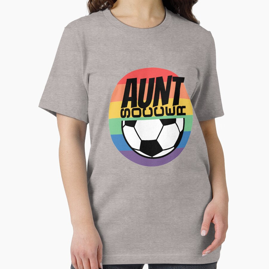 Soccer Aunt Shirt by biwdrawing