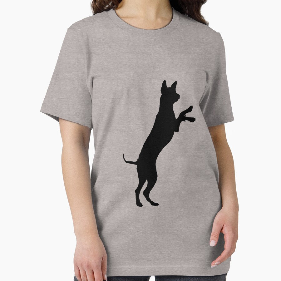 Entlebucher mountain dog silhouette by mishamisha