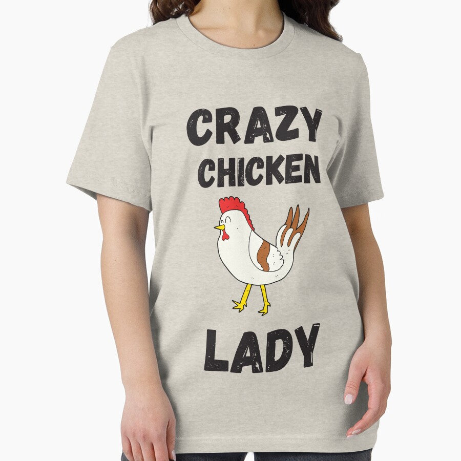 Crazy Chicken Lady , Lady Backyard Chicken Mom Farmer by bahdsgraphic