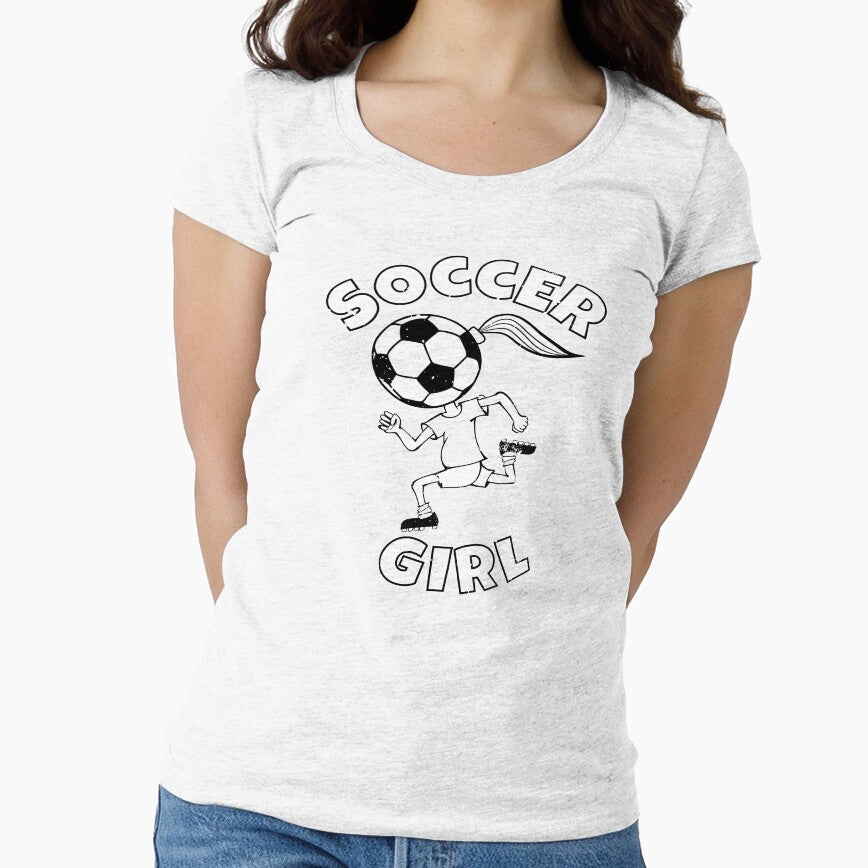 Soccer Girl Gift by oberdoofus