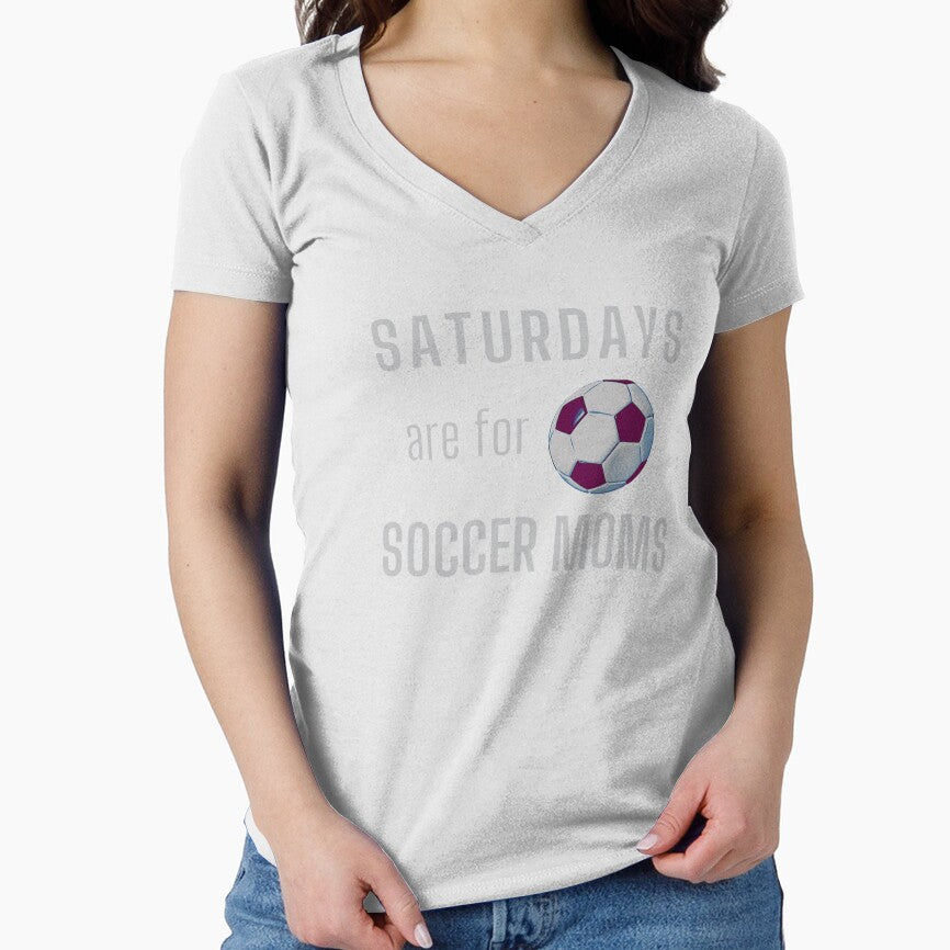 Saturdays Are For Soccer Moms - Light Gray by ryanwfraser