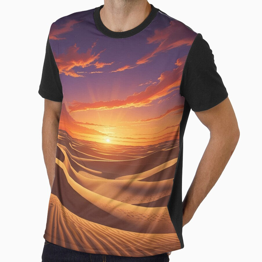 Sunset in the Desert by RisingWolfStudio