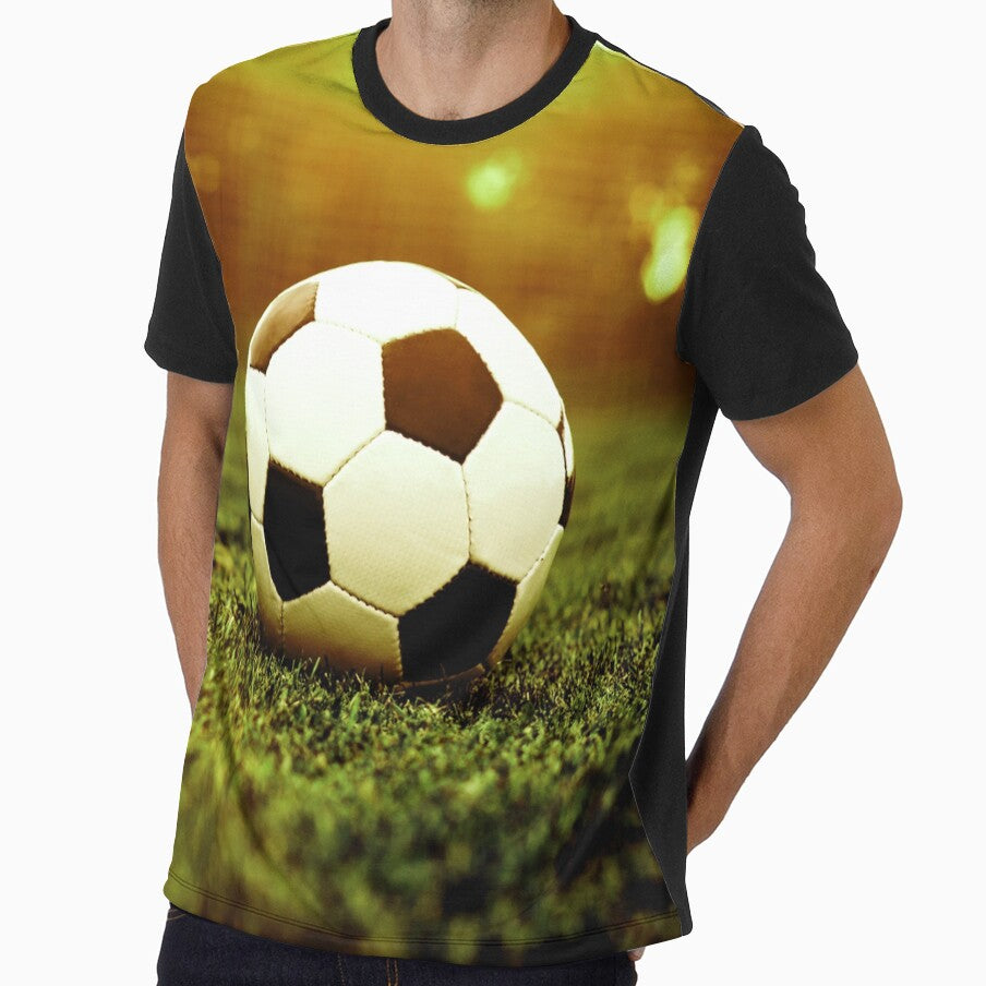 Soccer Ball on Grass Field by mwagie