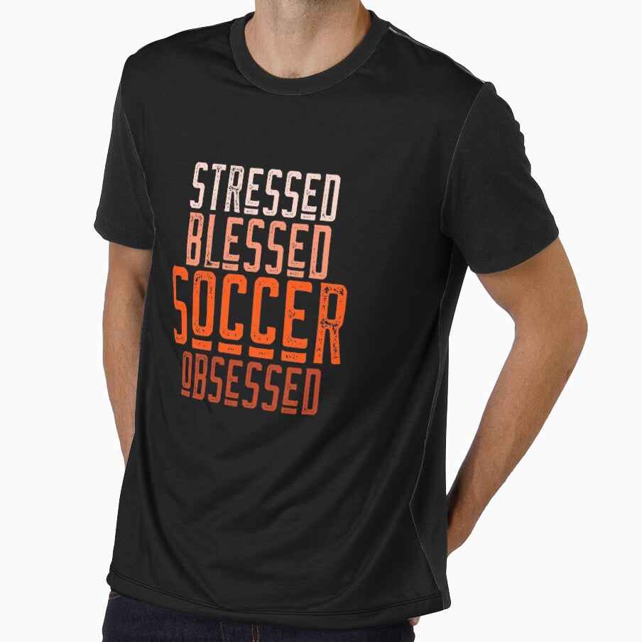 Stressed blessed soccer obsessed-soccer. by DesignedBySnip
