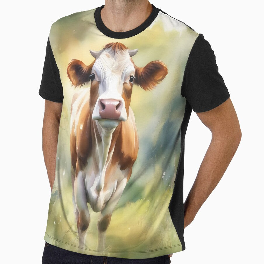 Cow in Woods by CalmnessbyChoice